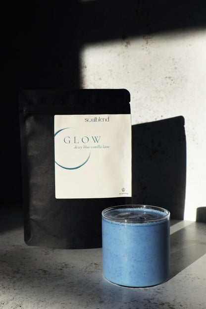 GLOW Blue Vanilla Latte | 30 Servings