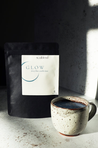 GLOW Blue Vanilla Latte | 30 Servings