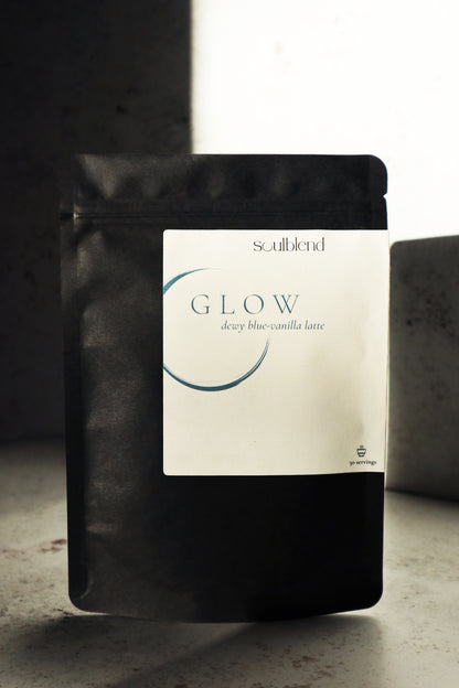 GLOW Blue Vanilla Latte | 30 Servings