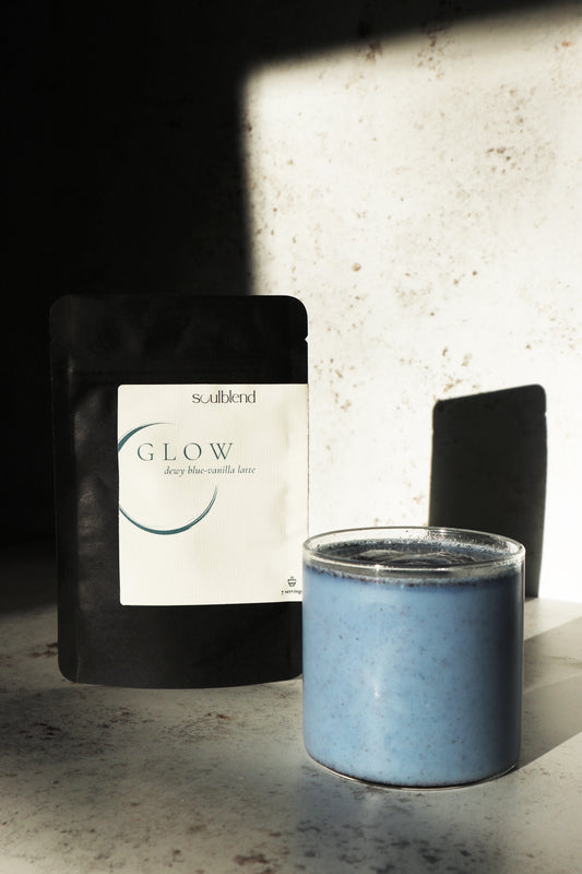 GLOW Blue Vanilla Latte | 7 Servings